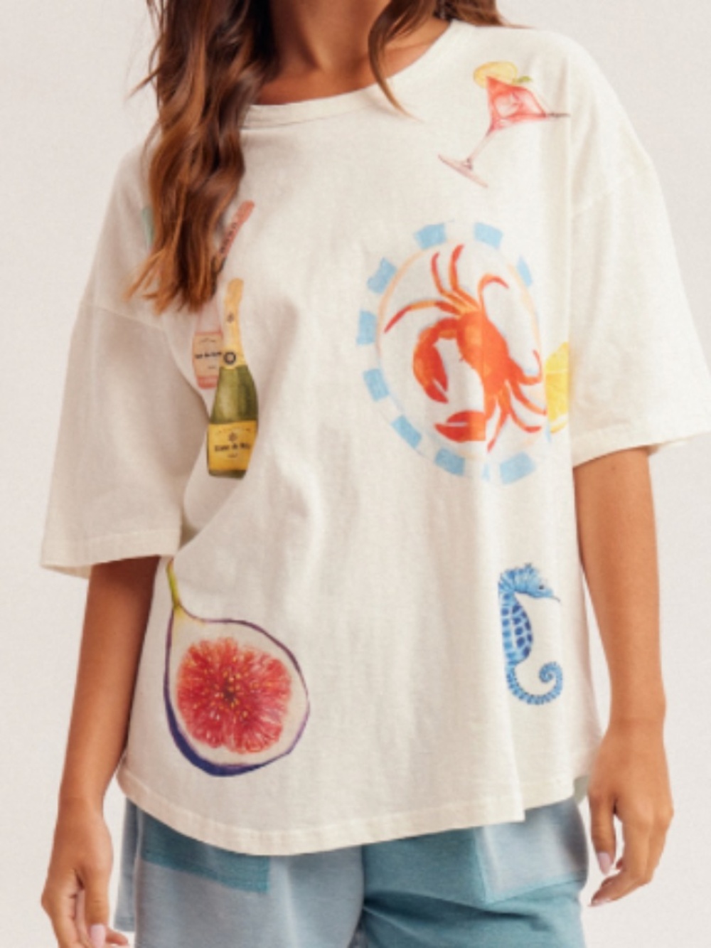 NWT Hem & Thread Crab Tee